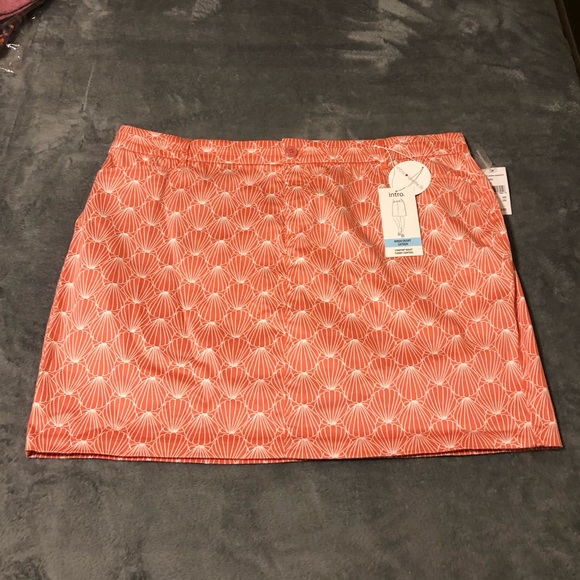 intro. Dresses & Skirts - Intro Wren Skort Sateen Comfort Waist Tummy Control - Shells - Size 20 W